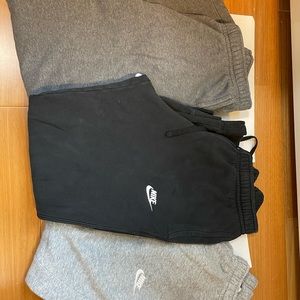 3 Pairs Nike Mens Sweatpants Medium